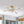 Chandelierias-Mid Century Brass 8-Light Clear Glass Sputnik Linear Semi-flush Mount-Semi Flush-Brass-