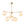 Chandelierias - Mid - century Milky White Glass Globe Sputnik Tiered Chandelier - Chandelier - 2 - Tier - 