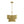 Load image into Gallery viewer, Chandelierias - Mid - century Modern 4 - Light Panpipe Design Tiered Pendant - Pendant - Gold - 
