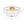 Chandelierias - Mid - century Modern 6 - Light Swirled Glass Bowl Flush Mount - Flush Mount - Brushed Brass - 