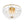 Chandelierias - Mid - century Modern 6 - Light Swirled Glass Bowl Flush Mount - Flush Mount - Brushed Brass - 