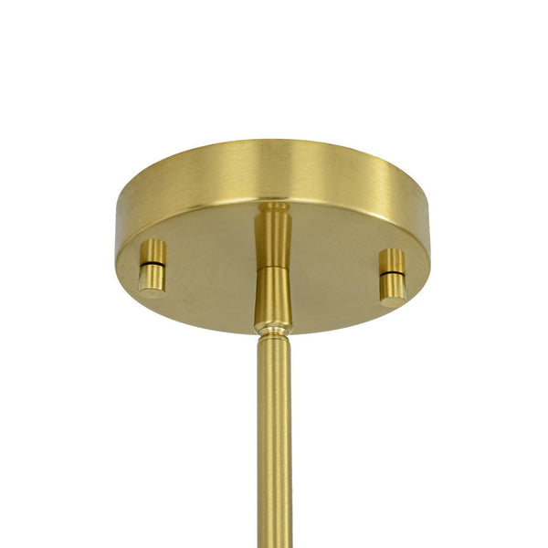 Chandelierias - Mid - century Modern Swoop Arm Metal Chandelier - Chandeliers - 9 - Light - 