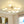 Chandelierias-Midcentury Brass 8-Light Oval Glass Tiered Sputnik Semi-flush Mount-Semi Flush-Brass-