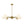 Chandelierias-Midcentury Radial 6-Light Frosted Opal Glass Sunburst Chandelier-Chandeliers-Brass-