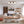 Chandelierias - Minimalist 3 - Light Crafted Faux Wood Linear Dimmable LED Ceiling Light - Flush Mount - Faux Walnut Grain - 