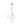 Chandelierias - Modern 1 - Light Clear Ribbed Glass Globe Kitchen Pendant - Pendants - Brushed Brass - 