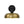 Chandelierias - Modern 1 - Light Dimmable Dome Wall Sconce - Wall Light - Black & Brass - 