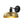 Chandelierias - Modern 1 - Light Dimmable Dome Wall Sconce - Wall Light - Black & Brass - 