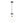 Chandelierias - Modern 1 - Light Dimmable Ribbed Glass Pendant - Pendant - Black - 