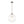 Chandelierias - Modern 1 - Light Dimmable Ribbed Glass Pendant - Pendant - Black - 