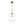Chandelierias - Modern 1 - Light Dimmable Ribbed Glass Pendant - Pendant - Black - 