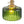 Chandelierias-Modern 1-Light Fluted Drum Glass Single Island Pendant-Pendants-Clear-