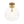Chandelierias-Modern 1-Light Ribbed Glass Globe Semi-flush Mount-Semi Flush-Brushed Brass-