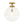 Chandelierias-Modern 1-Light Ribbed Glass Globe Semi-flush Mount-Semi Flush-Brushed Brass-