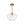 Chandelierias-Modern 1-Light Sculptural Geo Glass Pendant-Pendants-Brushed Brass-1-Pack