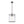 Chandelierias - Modern 1 - Light Water Rippled Glass Cylinder Single Pendant - Pendant - Black - 