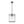 Chandelierias - Modern 1 - Light Water Rippled Glass Cylinder Single Pendant - Pendant - Black - 