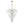 Load image into Gallery viewer, Chandelierias - Modern 12 - Light White Strie Glass Cone - Shape Tiered Chandelier - Chandeliers - Brass - 
