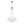 Chandelierias - Modern 13 - Light Cluster Opaline Glass Bubble Chandelier - Chandelier - Brushed Brass - 13 Bulbs