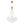 Chandelierias - Modern 13 - Light Cluster Opaline Glass Bubble Chandelier - Chandelier - Brushed Brass - 13 Bulbs