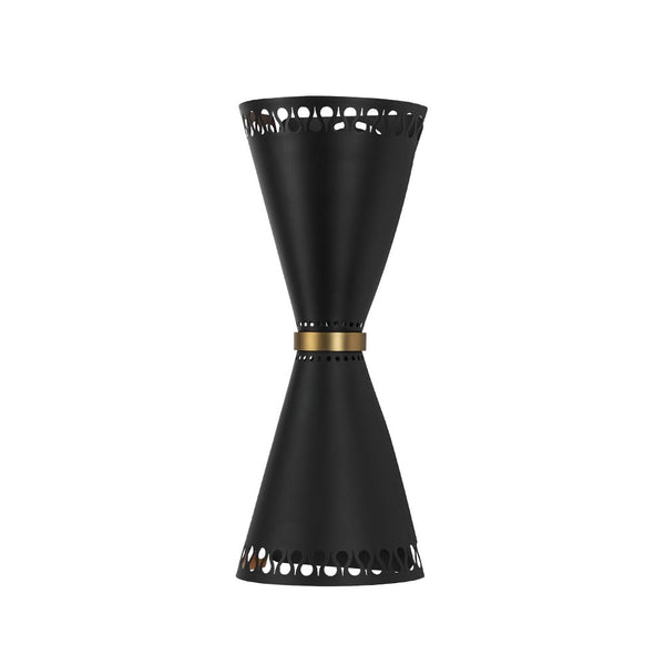 Chandelierias - Modern 2 - Light Dual Cone Hollow - out Wall Sconce - Wall Light - 2 - Pack - 