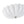 Chandelierias-Modern 3-Light Ivory White Daisy Glass Semi-Flush Mount-Semi Flush-Nickel-Glossy Ivory