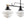 Load image into Gallery viewer, Chandelierias - Modern 3 - Light Ivory White Sculptural Glass Island Chandelier - Chandelier - Matte Black - 
