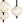Chandelierias - Modern 3 - Light Rhombic Grid Acrylic Cluster Dimmable LED Semi - flush Mount - Semi Flush - Matte Black - 