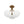 Chandelierias - Modern 3 - Light Semi - Flush Mount with Frosted Glass Globes - Semi Flush - Nickel - 3 Bulbs