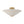 Chandelierias - Modern 3 - Light Umbrella - Shaped Linen Semi - Flush Mount - Semi Flush - Brass - 
