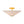 Chandelierias - Modern 3 - Light Umbrella - Shaped Linen Semi - Flush Mount - Semi Flush - Brass - 