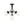 Chandelierias - Modern 4 - Light Clear Glass Globe Sputnik Semi - flush Mount - Semi Flush - Black - 