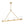 Chandelierias - Modern 4 - Light Clear Glass Long Dining Chandelier - Chandeliers - Brass - 