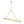 Chandelierias - Modern 4 - Light Clear Glass Long Dining Chandelier - Chandeliers - Brass - 