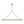 Chandelierias - Modern 4 - Light Clear Glass Long Dining Chandelier - Chandeliers - Brass - 