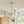Chandelierias - Modern 4 - Light Staggered Arm Clear Bell Glass Chandelier - Chandelier - Brass - 