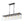 Load image into Gallery viewer, Chandelierias - Modern 5 - Light Clear Glass Rectangle Island Chandelier - Chandelier - Black &amp; Brass - 
