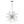 Chandelierias - Modern 6 - Light Bubble String Sputnik Chandelier - Chandelier - Chrome - 