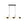 Chandelierias - Modern 6 - Light Staggered Matte Glass Globe Linear Chandelier - Chandeliers - Matte Black - 