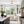 Chandelierias-Modern 6-Light White Stire Patterned Glass Drum Pendant-Chandeliers-Black-