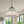 Chandelierias-Modern 6-Light White Stire Patterned Glass Drum Pendant-Chandeliers-Black-