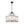 Chandelierias-Modern 6-Light White Stire Patterned Glass Drum Pendant-Chandeliers-Black-