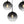 Load image into Gallery viewer, Chandelierias - Modern 7 - Light Sculptural Glass Globe Pendant Chandelier - Chandelier - Black - Gradient
