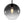 Load image into Gallery viewer, Chandelierias - Modern 7 - Light Sculptural Glass Globe Pendant Chandelier - Chandelier - Black - Gradient
