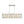 Chandelierias - Modern 8 - Light Crystal Grid Rectangle Chandelier - Chandelier - Polished Nickel - 