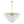 Load image into Gallery viewer, Chandelierias - Modern 9 - Light White Strie Glass Tiered Chandelier - Chandeliers - Brass - 
