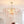 Chandelierias - Modern 9 - Light White Strie Glass Tiered Chandelier - Chandeliers - Brass - Sunset Clouds