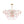 Chandelierias - Modern 9 - Light White Strie Glass Tiered Chandelier - Chandeliers - Brass - Sunset Clouds