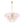 Chandelierias - Modern 9 - Light White Strie Glass Tiered Chandelier - Chandeliers - Brass - Sunset Clouds
