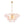 Chandelierias - Modern 9 - Light White Strie Glass Tiered Chandelier - Chandeliers - Brass - Sunset Clouds